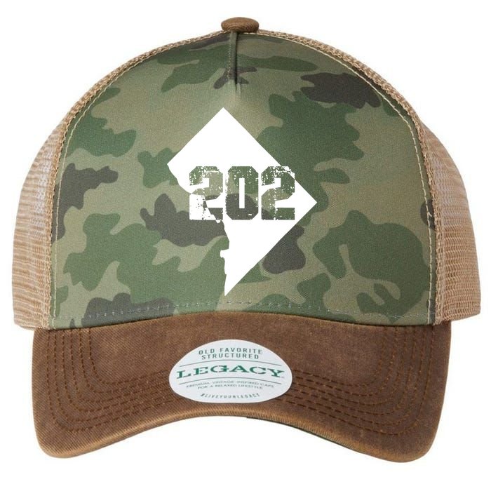 Washington, DC 202 Area Code TShirt Legacy Tie Dye Trucker Hat