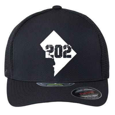 Washington, DC 202 Area Code TShirt Flexfit Unipanel Trucker Cap