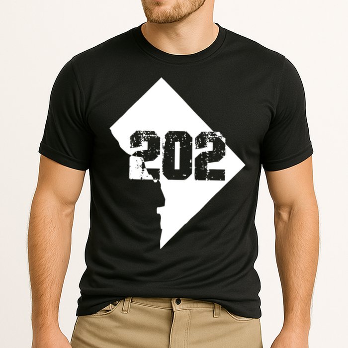 Washington, DC 202 Area Code TShirt Performance Shirt