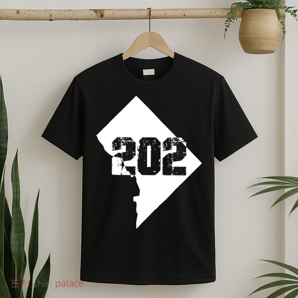 Washington, DC 202 Area Code TShirt T-Shirt