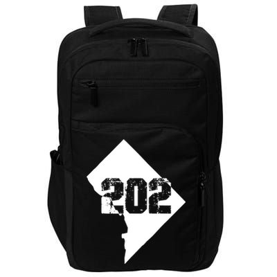 Washington, DC 202 Area Code TShirt Impact Tech Backpack