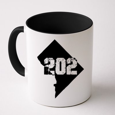 Washington, DC 202 Area Code TShirt Mug
