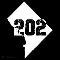 Washington, DC 202 Area Code TShirt Flatbill Hat