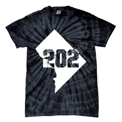 Washington, DC 202 Area Code TShirt Tie-Dye T-Shirt