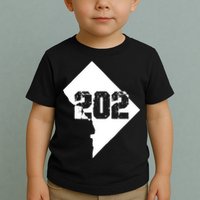 Washington, DC 202 Area Code TShirt Toddler T-Shirt