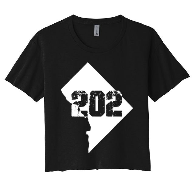 Washington, DC 202 Area Code TShirt Crop Top