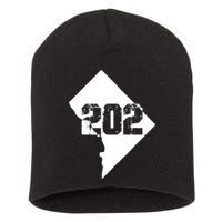 Washington, DC 202 Area Code TShirt Short Acrylic Beanie