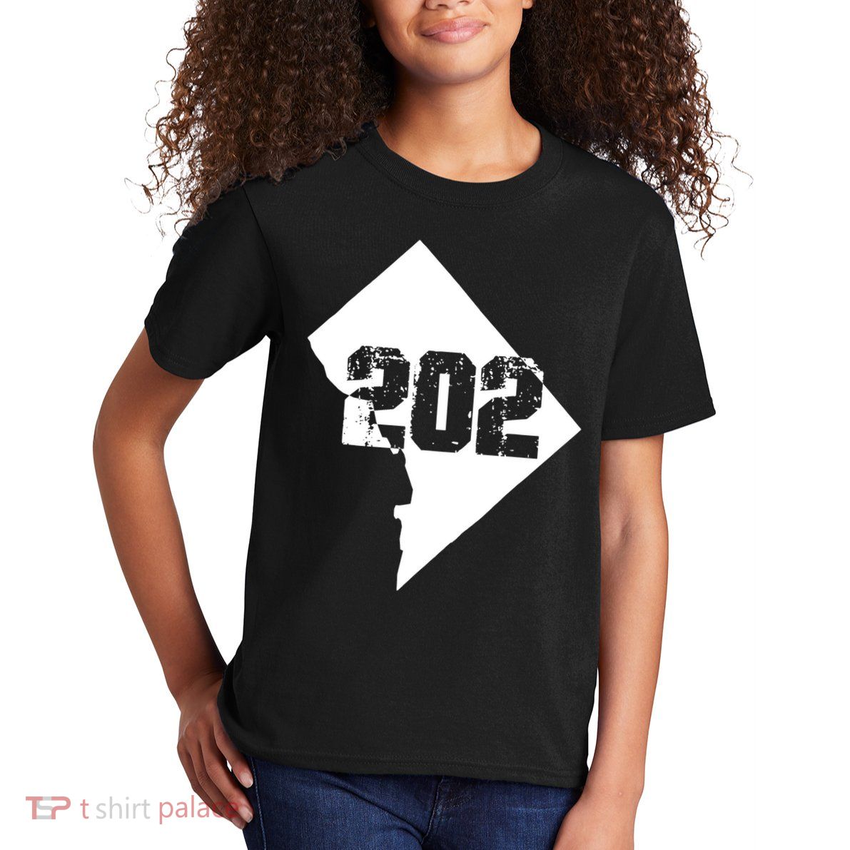 Washington, DC 202 Area Code TShirt Kids T-Shirt