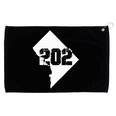 Washington Dc 202 Area Code Grommeted Golf Towel