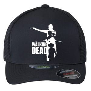 Walkng Dead 4 Characters Zombie Flexfit Unipanel Trucker Cap