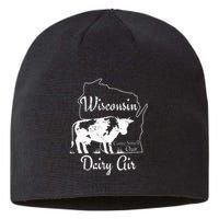 Wisconsin Dairy Air Humor Parody Clothing Sustainable Beanie