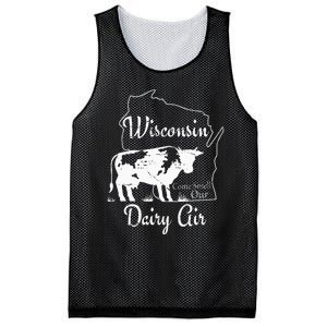 Wisconsin Dairy Air Humor Parody Clothing Mesh Reversible Basketball Jersey Tank