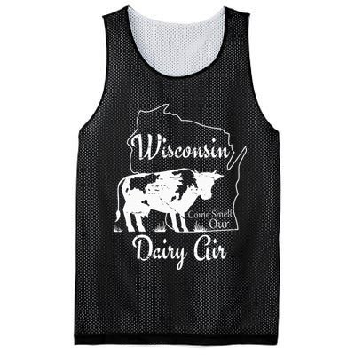 Wisconsin Dairy Air Humor Parody Clothing Mesh Reversible Basketball Jersey Tank
