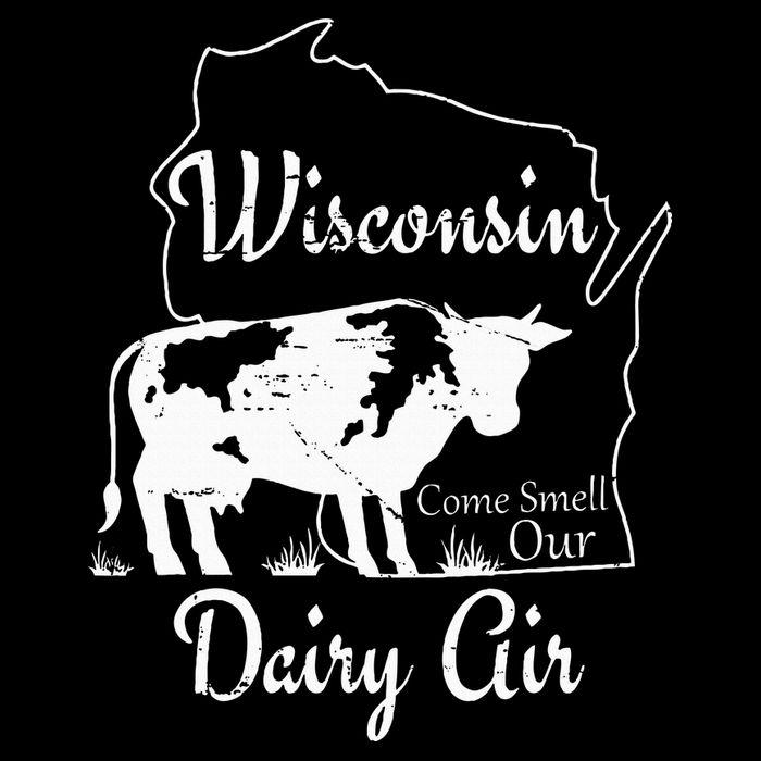 Wisconsin Dairy Air Humor Parody Clothing Toddler Sweatshirt