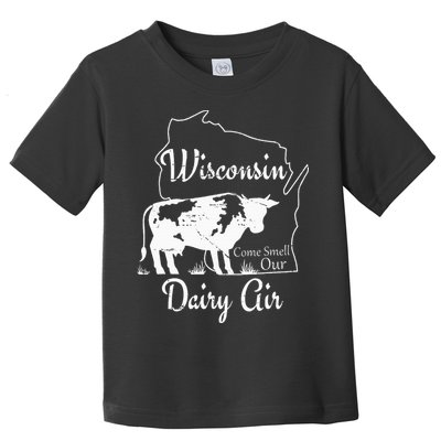Wisconsin Dairy Air Humor Parody Clothing Toddler T-Shirt