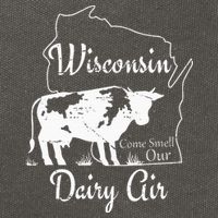 Wisconsin Dairy Air Humor Parody Clothing Cotton Canvas Backpack