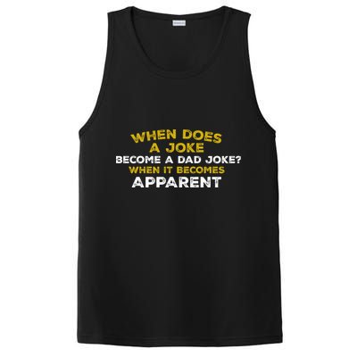 When Does A Joke Become A Dad Joke When It Becomes Apparent PosiCharge Competitor Tank
