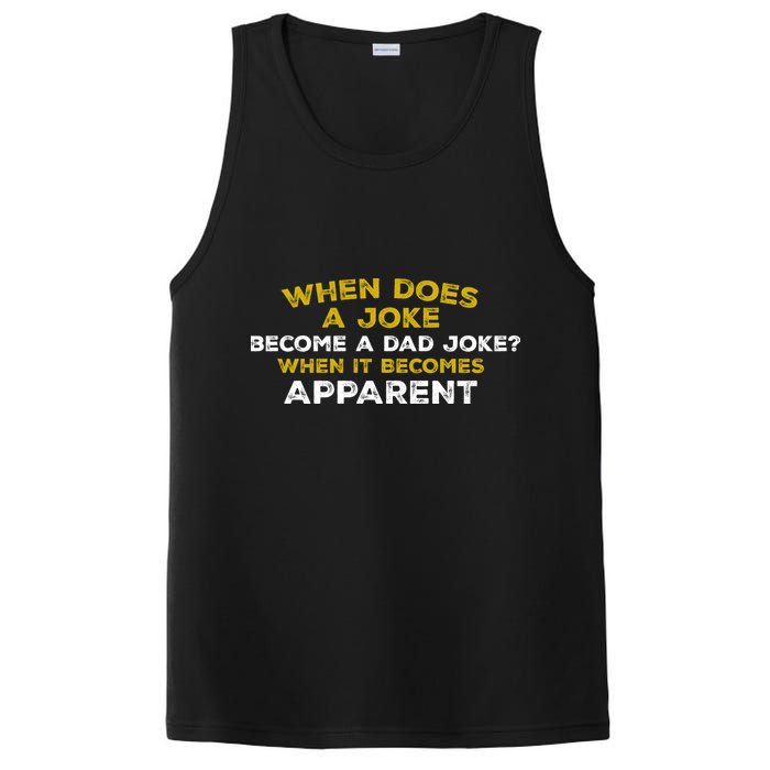 When Does A Joke Become A Dad Joke When It Becomes Apparent PosiCharge Competitor Tank