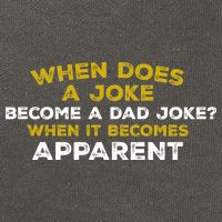 When Does A Joke Become A Dad Joke When It Becomes Apparent Cotton Canvas Backpack