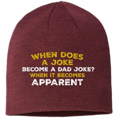 When Does A Joke Become A Dad Joke When It Becomes Apparent Sustainable Beanie