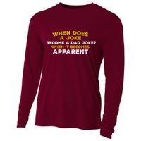 When Does A Joke Become A Dad Joke When It Becomes Apparent Cooling Performance Long Sleeve Crew