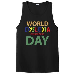 World Dyslexia Awareness Day Gift Dyslexic Cute Gift PosiCharge Competitor Tank