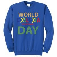 World Dyslexia Awareness Day Gift Dyslexic Cute Gift Sweatshirt