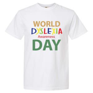 World Dyslexia Awareness Day Gift Dyslexic Cute Gift Garment-Dyed Heavyweight T-Shirt