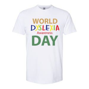 World Dyslexia Awareness Day Gift Dyslexic Cute Gift Softstyle CVC T-Shirt