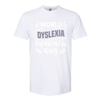 World Dyslexia Awareness Day Funny Graphic Gift Softstyle CVC T-Shirt