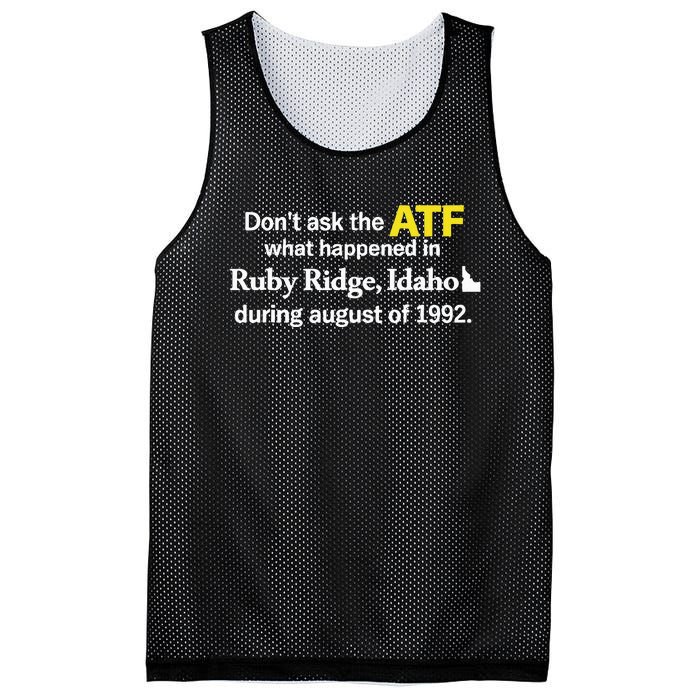 Wendigoon Don’T Ask The Atf Mesh Reversible Basketball Jersey Tank