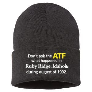 Wendigoon Don’T Ask The Atf Sustainable Knit Beanie