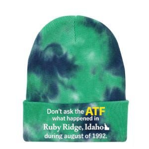 Wendigoon Don’T Ask The Atf Tie Dye 12in Knit Beanie