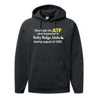 Wendigoon Don’T Ask The Atf Performance Fleece Hoodie