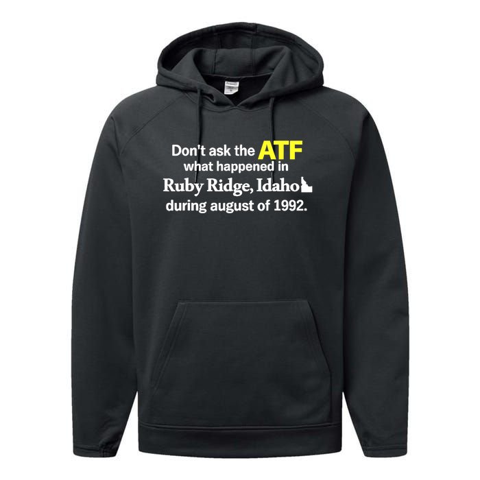 Wendigoon Don’T Ask The Atf Performance Fleece Hoodie