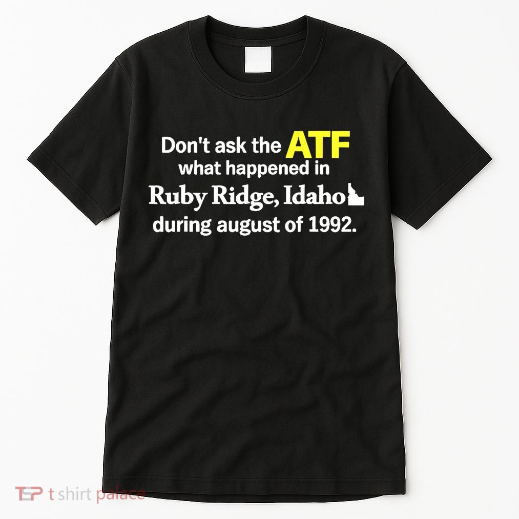Wendigoon Don’T Ask The Atf Tall T-Shirt