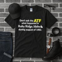 Wendigoon Don’T Ask The Atf Tall T-Shirt