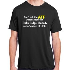 Wendigoon Don’T Ask The Atf Adult ChromaSoft Performance T-Shirt