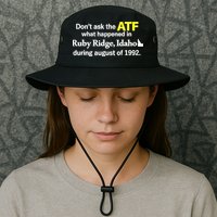 Wendigoon Don’T Ask The Atf Bucket Hat