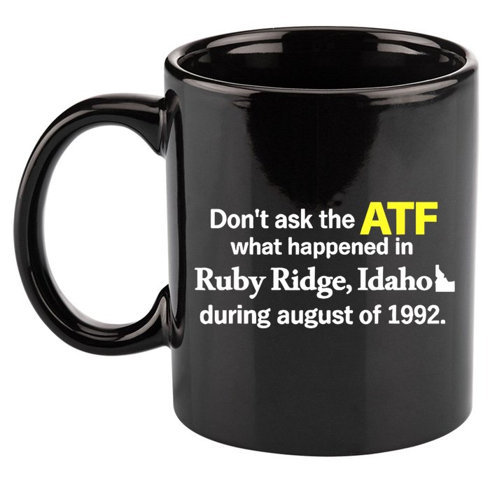 Wendigoon Don’T Ask The Atf 11oz C Handle Ceramic Mug