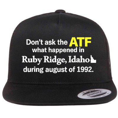 Wendigoon Don’T Ask The Atf Flatbill Hat