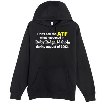Wendigoon Don’T Ask The Atf Premium Pullover Hoodie