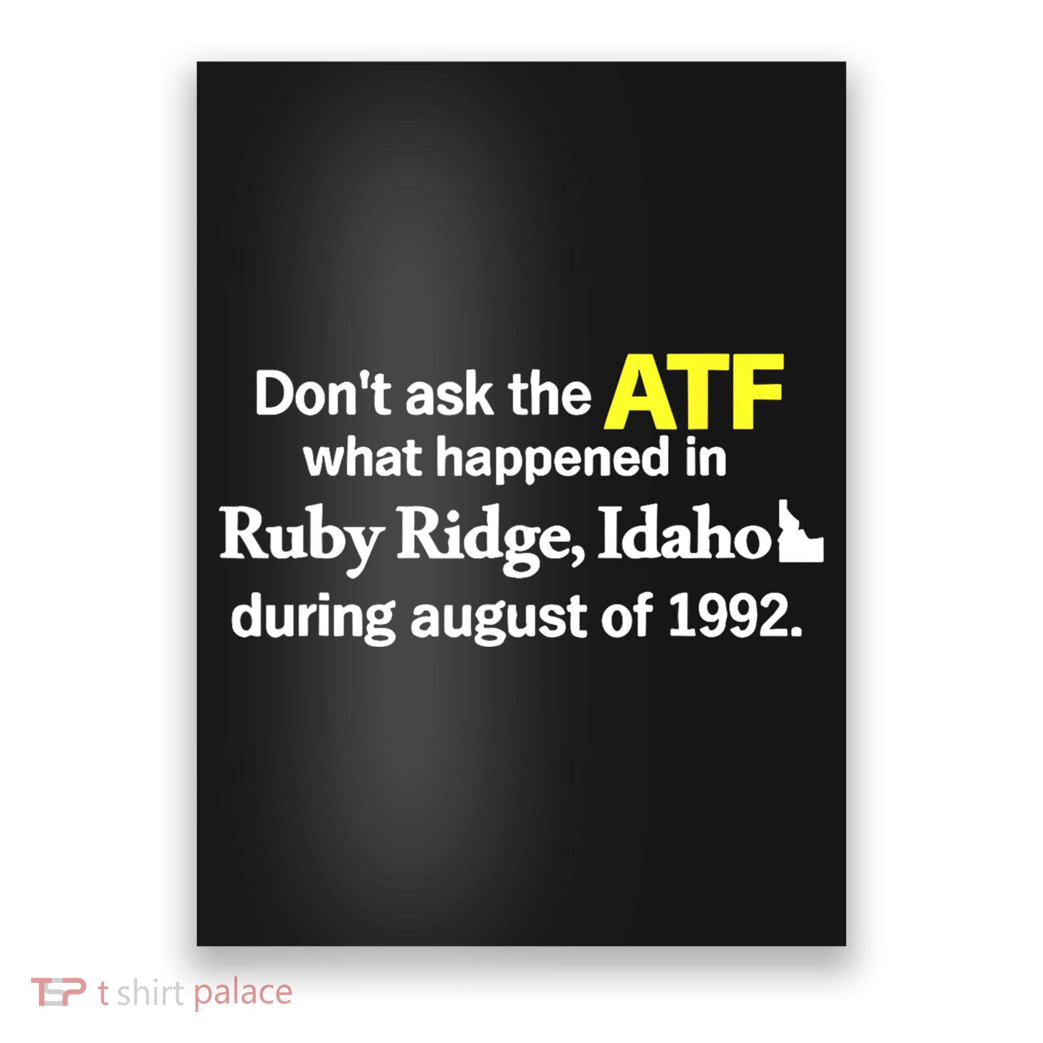 Wendigoon Don’T Ask The Atf Poster