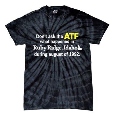 Wendigoon Don’T Ask The Atf Tie-Dye T-Shirt