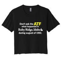 Wendigoon Don’T Ask The Atf Crop Top