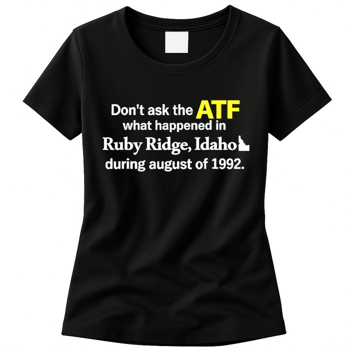 Wendigoon Don’T Ask The Atf Womens T-Shirt