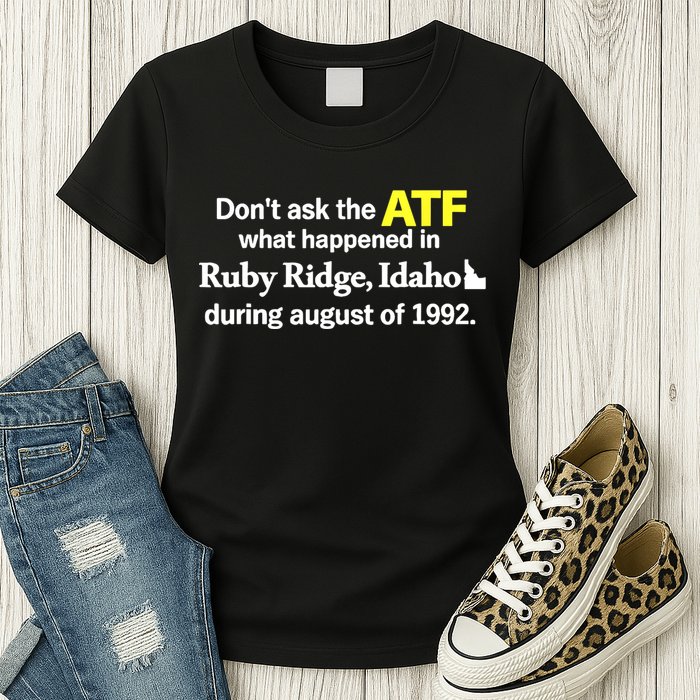 Wendigoon Don’T Ask The Atf Womens T-Shirt