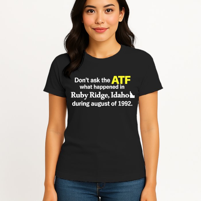 Wendigoon Don’T Ask The Atf Womens T-Shirt