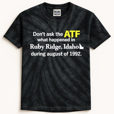 Wendigoon Don’T Ask The Atf Kids Tie-Dye T-Shirt