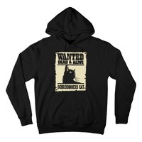 Wanted Dead And Alive SchrodingerS Cat Hoodie